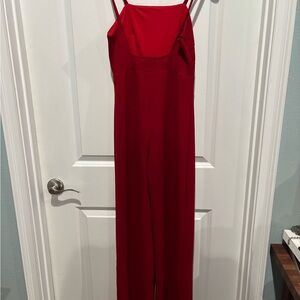 Joe & Elle Vibrant Red Jumpsuit, Sz S